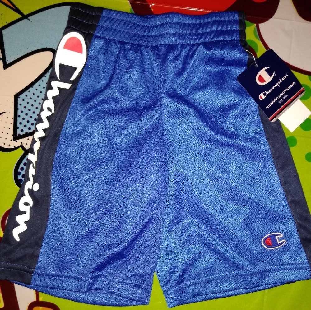 Champion basketball shorts size 4 boys